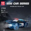 Mould King Der Barricade Polizei Mini-Sportwagen-Bausatz Produktbild-Vorschau 1