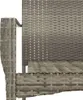 7-tlg. Garten-Essgruppe mit Kissen Grau Poly Rattan Produktbild-Vorschau 5