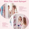 COSTWAY Kinderkast, kinderkledingkast met 2 Productafbeelding-voorbeeld 6