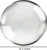 A single, transparent hydrogel bead shown from a slightly elevated angle. Produktbild-Vorschau