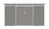 Gartenhaus G21 GRAH 700 - 340 x 206 cm, grau metallic Produktbild-Vorschau 2