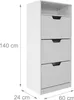 Relaxdays schoenenkast met opbergruimte, breedte x hoogte x Productafbeelding-voorbeeld 4