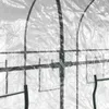 vidaXL Serre transparente 160x400x190 cm PVC & acier Voir les images du produit 5