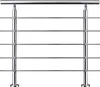 AICA Handlauf 120cm Geländer 5 Querstäbe Treppengeländer Produktbild-Vorschau 3