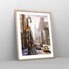 Gerahmtes Poster - Rahmen in heller Eiche - New York Produktbild-Vorschau 8