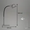 Schreibtischleuchte Bürolampe Tischlampe flexibel 1xE27 10W Produktbild-Vorschau 6