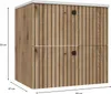 Skrinka Pod Umývadlo Tigo 60 2S Dub Evoke Drážkované Čelo + Náhľad obrázku produktu 19