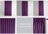 Gardine Kräuselband 140x245 cm Vorhang Pflaume Verdunkelnd Produktbild-Vorschau 5