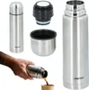 Edco Thermosflasche silber 480ml doppelwandig für heiße und Produktbild-Vorschau 9