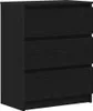 vidaXL Příborník vzhled černého dubu 60x35x76 cm materiál Náhled obrázku produktu 2