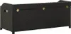 vidaXL Lavica s úložným priestorom 120 cm Poly Rattan Black Náhľad obrázku produktu 5