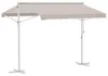 Outsunny Standmarkise Gartenmarkise mit Faltarm Terrasse Produktbild-Vorschau 1
