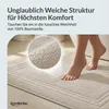 Komfortec Badvorleger Set 2 Teilig, Frottee Duschvorleger, Produktbild-Vorschau 2