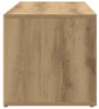vidaXL Schuhbank Artisan-Eiche 105x35x35 cm Holzwerkstoff Produktbild-Vorschau 5
