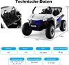 COSTWAY 2 Sitzer Kinderauto mit 2,4G Fernbedienung, 12V Produktbild-Vorschau 5