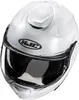 Kask HJC F100 Solid Pearl White z klapką XXL Podgląd zdjęcia produktu 3