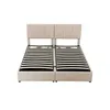 Polsterbett(180x200cm,Beige)hydraulisches Stauraumbett, Produktbild-Vorschau 8