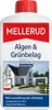 A bottle of Mellerud Algen & Grünbelag Entferner Konzentrat with a picture of a house on the label. Produktbild-Vorschau