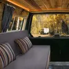 Canapé-lit en L pour camping-cars, coussins, 1800 x 1200 Voir les images du produit 9