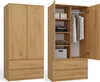 CDF Moderner Schrank Malwa SS-90 | Farbe: Eiche Artisan | Produktbild-Vorschau 1