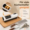 Elektrischer Messerschärfer Messerschleifer für Küche USB Produktbild-Vorschau 6