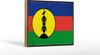 Holzschild Flagge Neukaledonien 18x12 cm Retro Flag  Produktbild-Vorschau 2