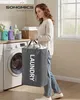SONGMICS Wäschekorb, 80 L, Wäschesammler faltbar, Produktbild-Vorschau 2