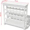 vidaXL Skříňka na víno Abreu White Náhled obrázku produktu 7