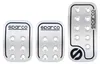 set di pedali Sparco Racing da 3 pezzi Pedali sportivi Anteprima dell’immagine prodotto 1