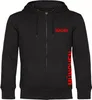 multifanshop Kapuzen Sweatshirt Jacke - München rot - Brust Produktbild-Vorschau 1