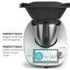 A close-up of a Thermomix TM6 food processor, highlighting its touch screen interface and features. Produktbild-Vorschau