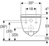 GEBERIT 503048008 iCon Set WWC Tiefsp., verk., geschl. Produktbild-Vorschau 10