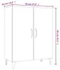 vidaXL Príborník biely 70x34x90 cm Materiál dreva Náhľad obrázku produktu 8