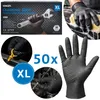 Rukavice Nitrilové rukavice silné GRIP černé 85G KINGFA 50 Náhled obrázku produktu 6
