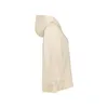 Damen-Kapuzen-Sweatshirt Beige aus recycelter Baumwolle mit Produktbild-Vorschau 6