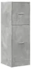vidaXL Apothekerschrank Betongrau 40x41x118 cm Produktbild-Vorschau 4