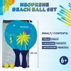 NEOPREN BEACHBALL SET Ocean Produktbild-Vorschau 5