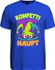 Konfetti auf mein Haupt Karneval Fasching Narrenkappe bunt Produktbild-Vorschau 2