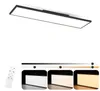 ZMH Deckenleuchten LED 100x25CM Deckenlampe 24W Flach Büro Produktbild-Vorschau 9