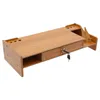 Dřevěný stojan na monitor se zásuvkou + zámek 48x20x10,5cm Náhled obrázku produktu 4