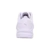 A white Puma shoe is shown from the back against a white background. Voir les images du produit