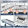 FCH 61-tónová klávesnica, elektronické klavíro, digitálne Náhľad obrázku produktu 6