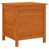 vidaXL Cassapanca da giardino marrone 50x49x56,5 cm in Anteprima dell’immagine prodotto 1