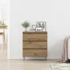 vidaXL Sideboard Artisan-Eiche 60 x 35 x 70 cm Produktbild-Vorschau 4