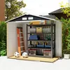 Outsunny Gerätehaus mit Bodenrahmen Geräteschuppen Produktbild-Vorschau 11