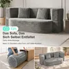 OYAJIA Schlafsofa Klappbares Knochenloses Schlafsofa mit 2 Produktbild-Vorschau 4