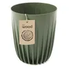 HowHomely Blumentopf Rund 30 cm Höhe, Pflanzkübel, Grün Produktbild-Vorschau 3