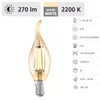 EGLO 110059, 4 W, 26 W, E14, 270 lm, Warmweiß Produktbild-Vorschau 5