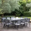 Gartenmöbel VENEZIA ausziehbar 140/200 aus grauem Textilene Produktbild-Vorschau 2