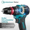 Akku-Bohrschrauber 4-in-1 Elektrisch Bohrhammer Set Produktbild-Vorschau 11